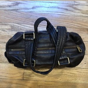 Marc Jacobs chocolate leather bag!